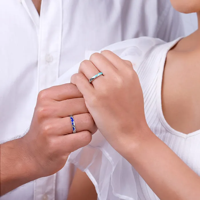 Silver Ecstasy Couple Bands