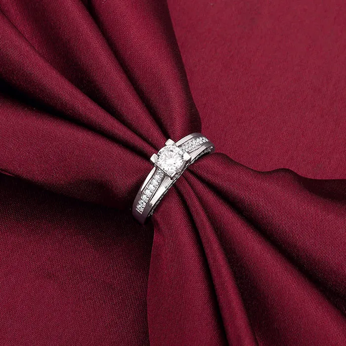 Silver Ever Elegance Ring