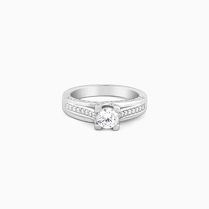 Silver Ever Elegance Ring