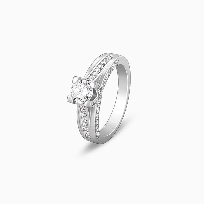 Silver Ever Elegance Ring