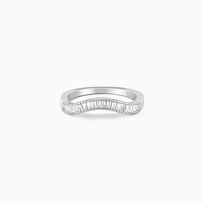 Silver Hillock Ring