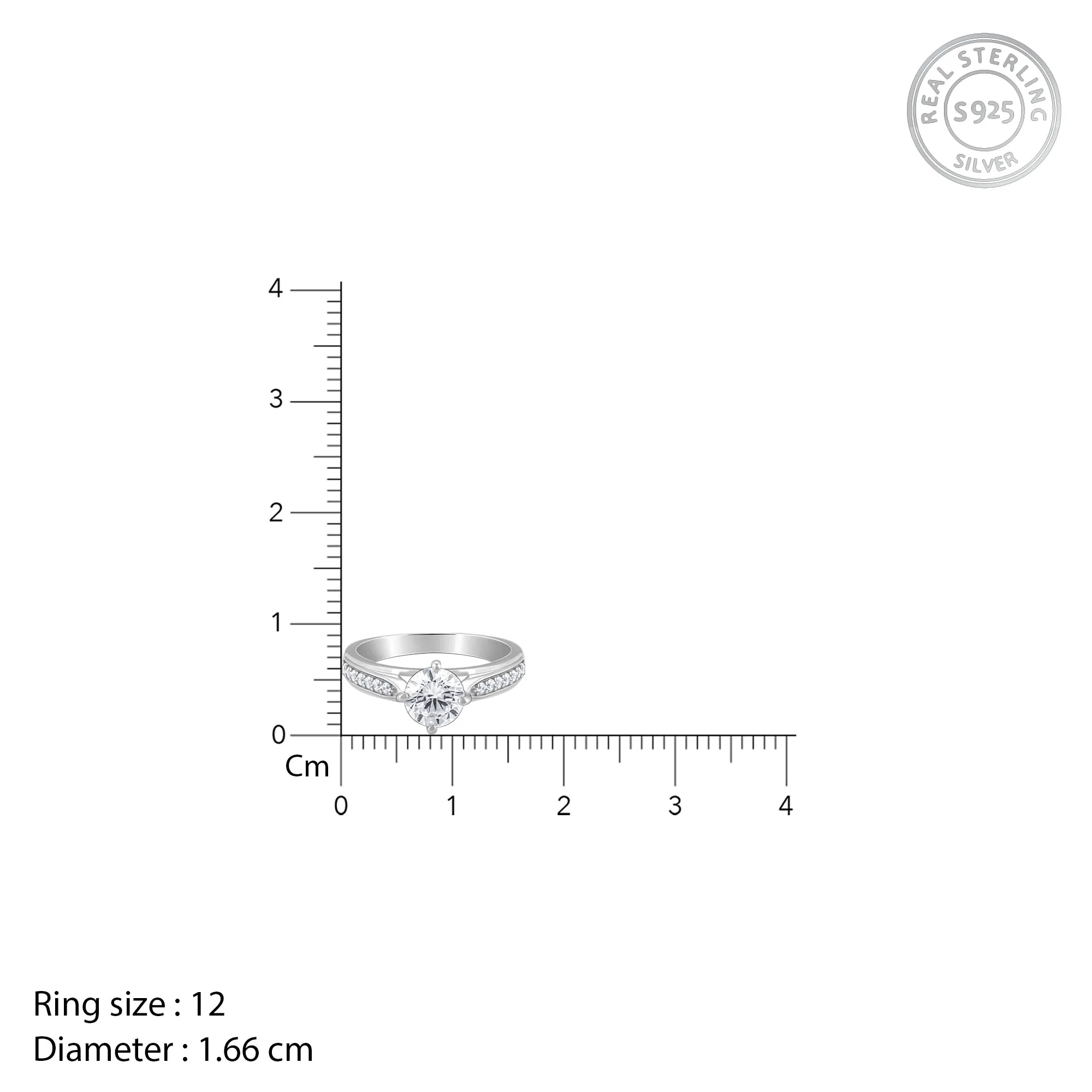 Silver Love Me More Ring