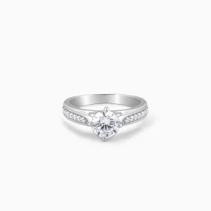 Silver Love Me More Ring