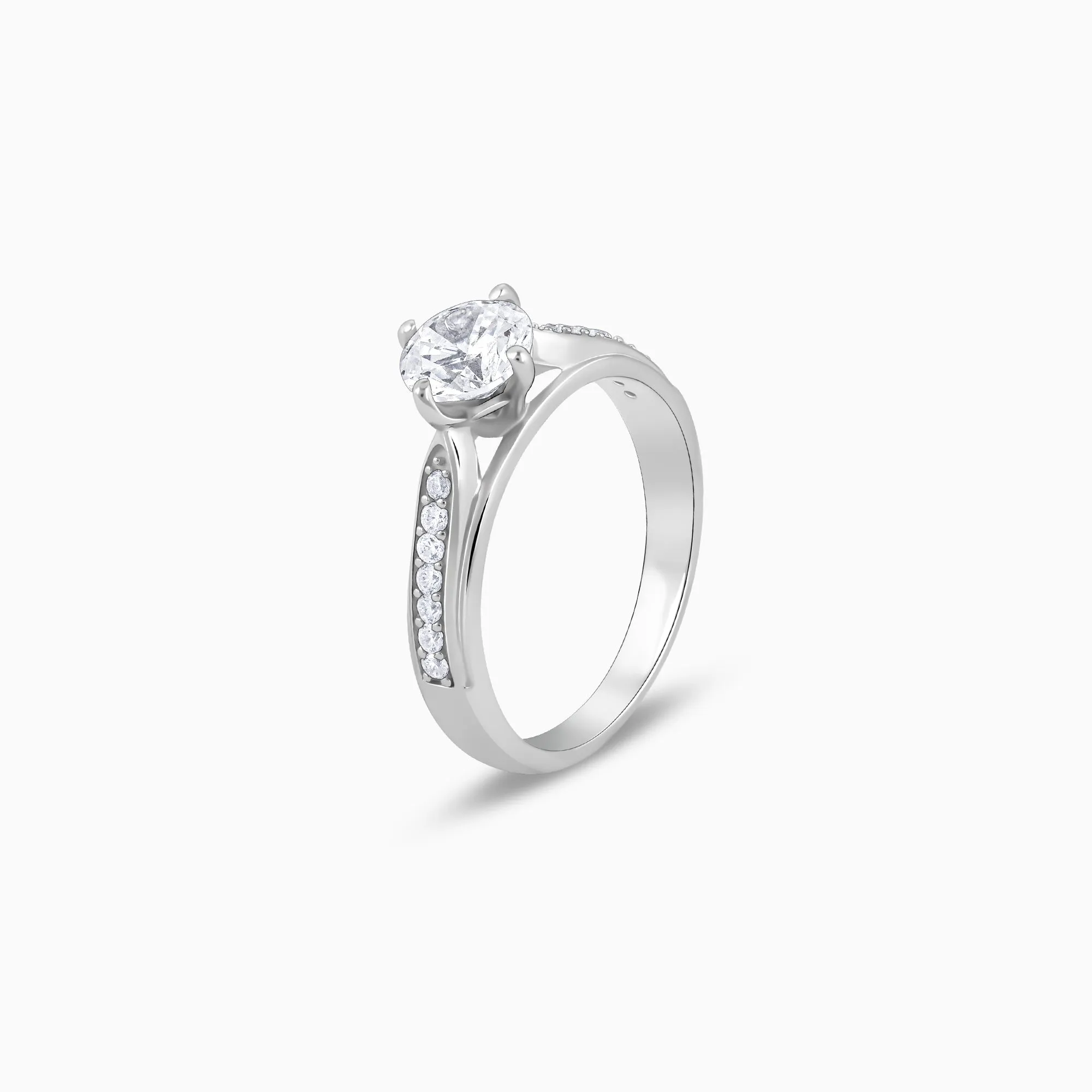 Silver Love Me More Ring