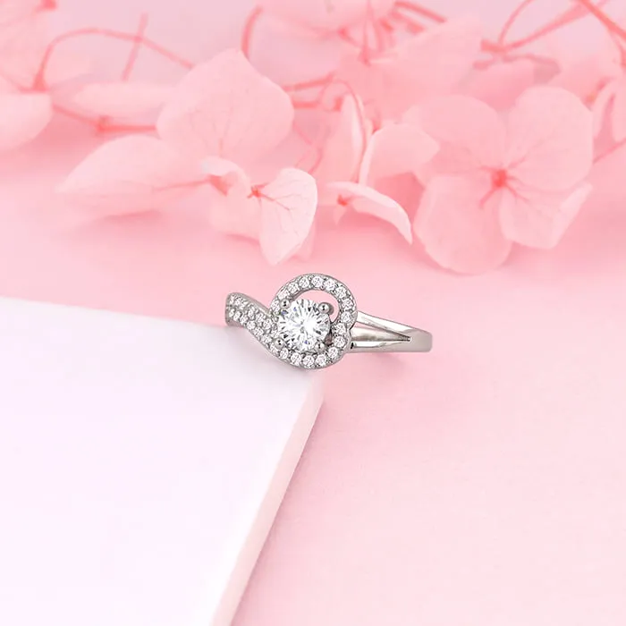 Silver Sparkly Delights Ring