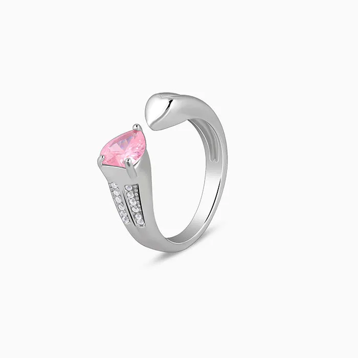Silver Special Love Ring