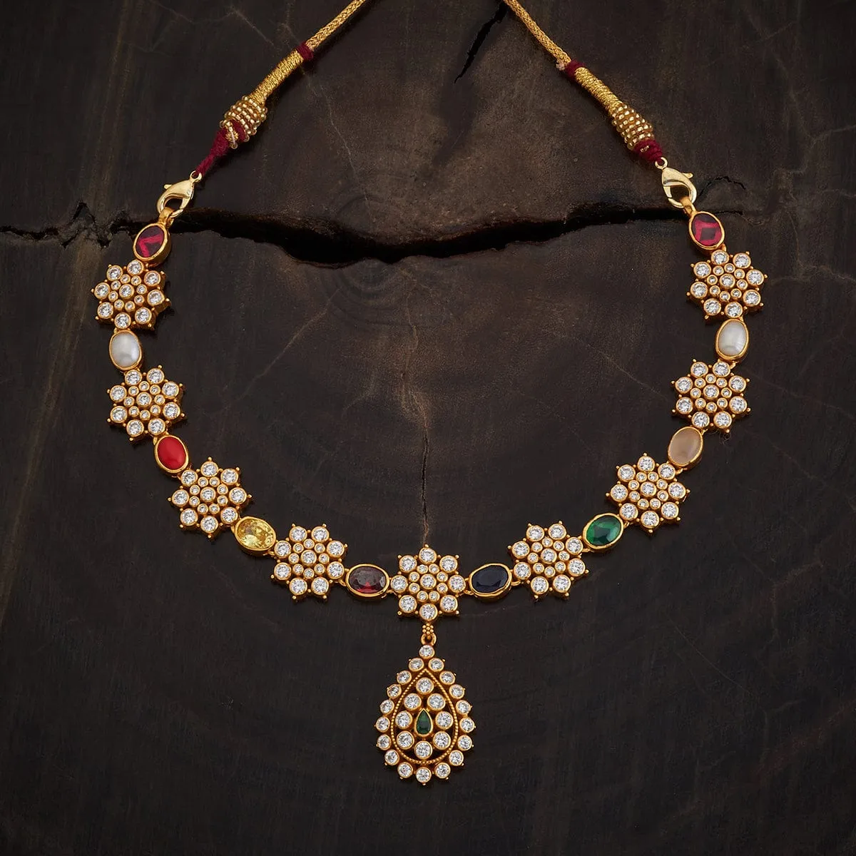 Silver Temple Necklace 158326