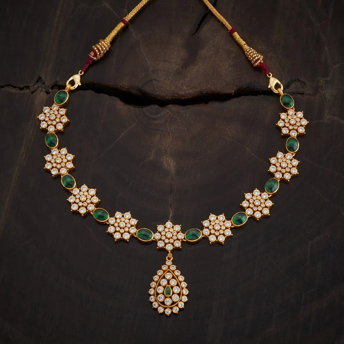 Silver Temple Necklace 158326