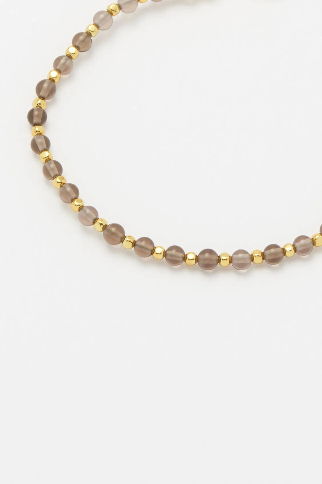 Smoky Quartz Gemstone Amelia Bracelet