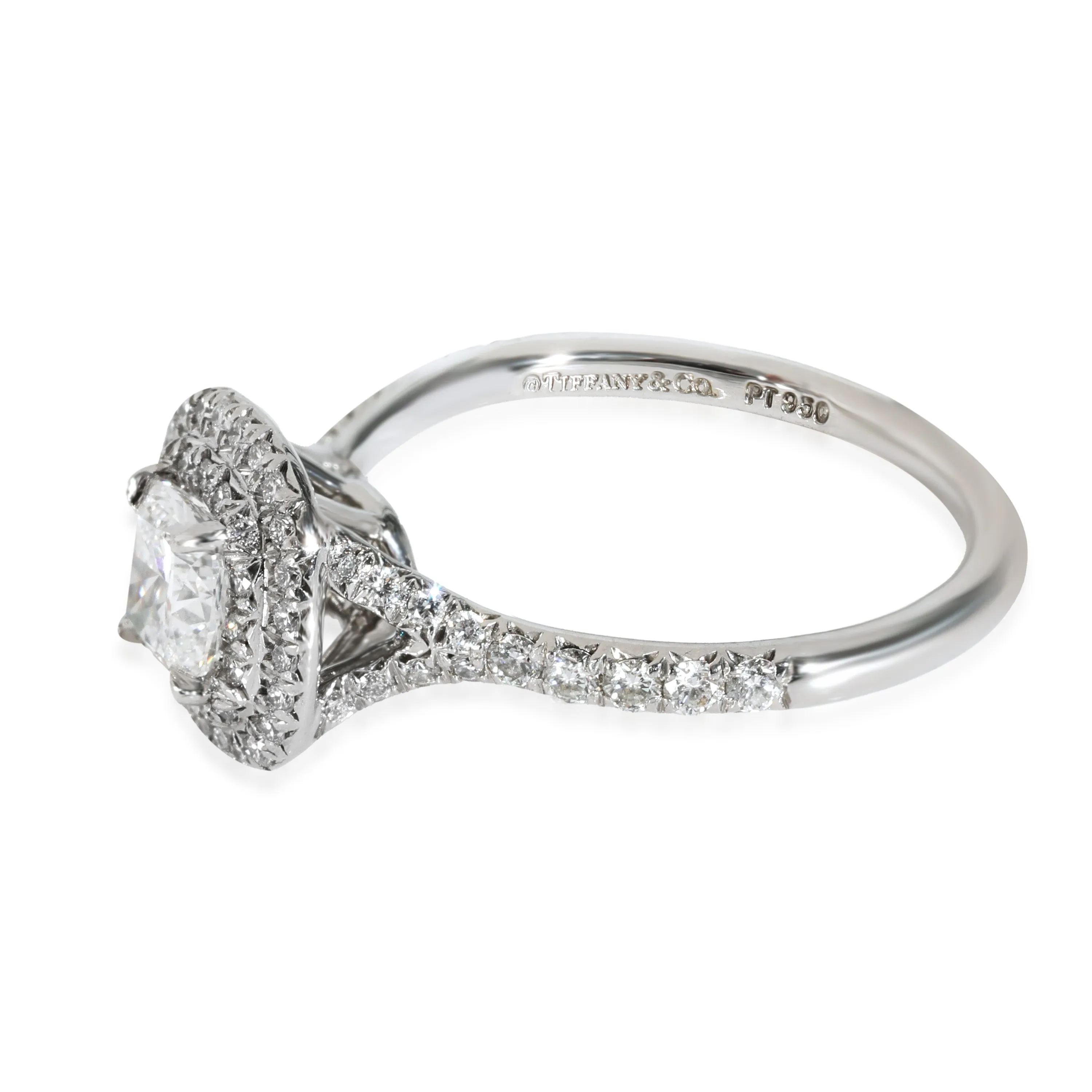 Soleste Diamond Engagement Ring in Platinum E VS1 0.85 CT