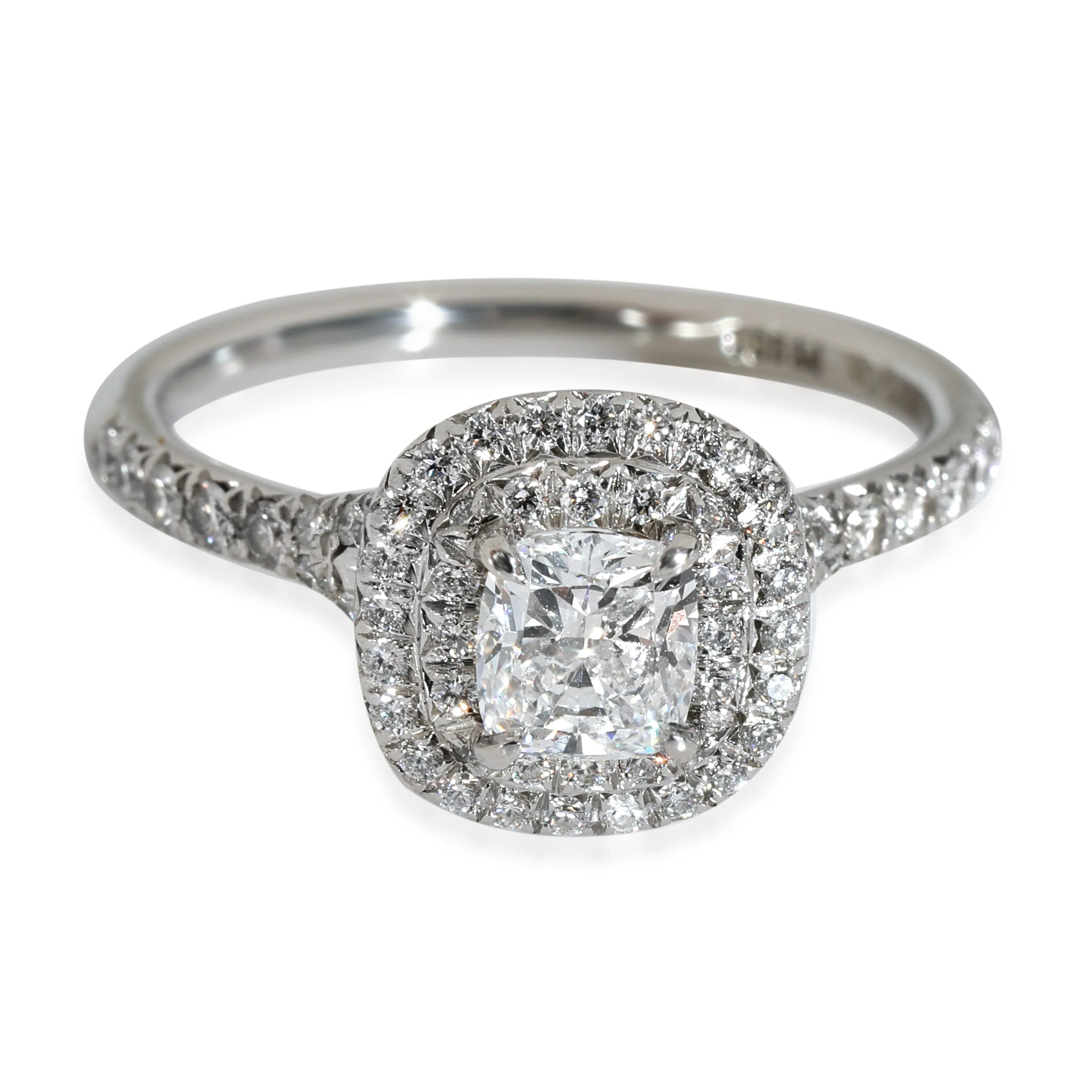 Soleste Diamond Engagement Ring in Platinum E VS1 0.85 CT