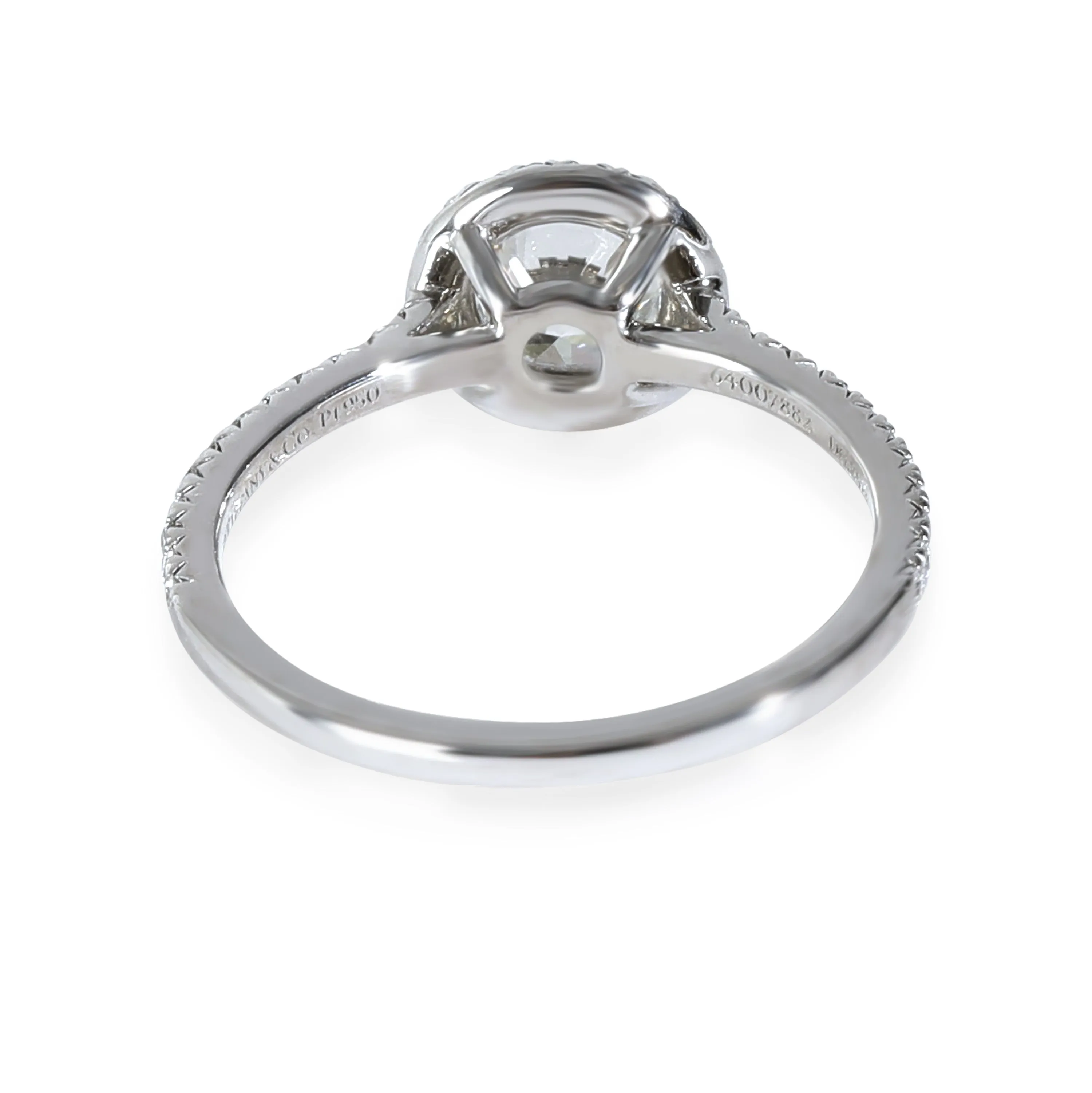Soleste Engagement Ring in  Platinum D IF 1.15 CTW