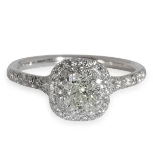 Soleste Engagement Ring in  Platinum I VVS1 0.84 CTW