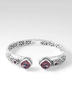 Splendid Grace Tip-to-Tip Bracelet? in Summer Peach? Mystic Quartz & Bali Sunrise? Mystic Topaz