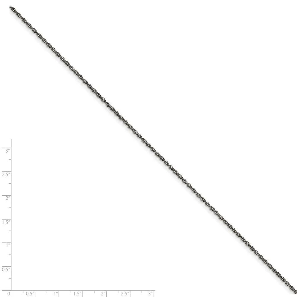 Stainless Steel 2.00mm Oxidized Chain | SRN1283