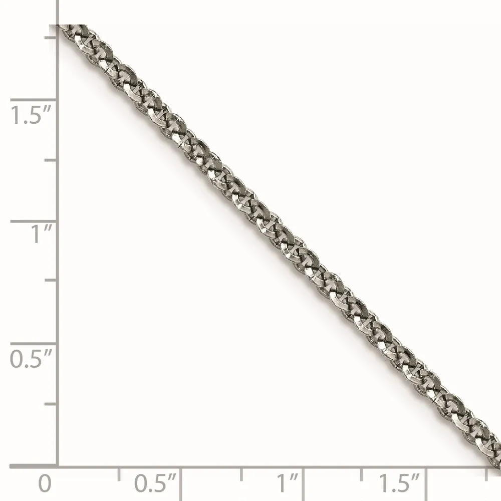 Stainless Steel Polished 3.20mm Rolo Chain | SRN1884