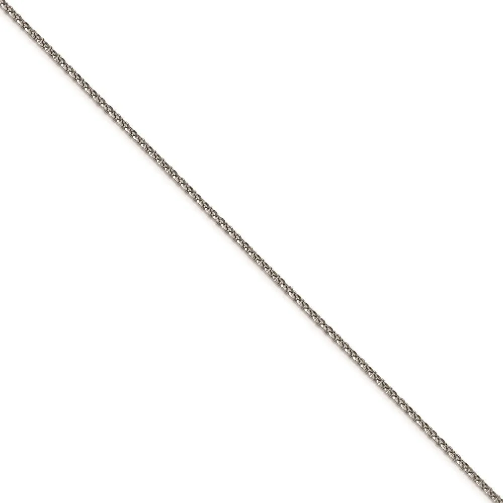 Stainless Steel Polished 3.20mm Rolo Chain | SRN1884