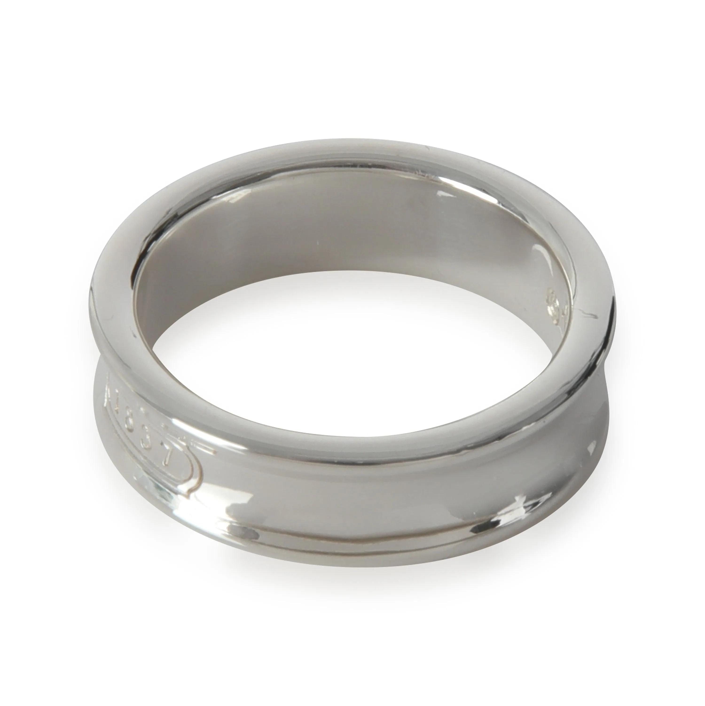 Sterling Silver  1837 Narrow Ring