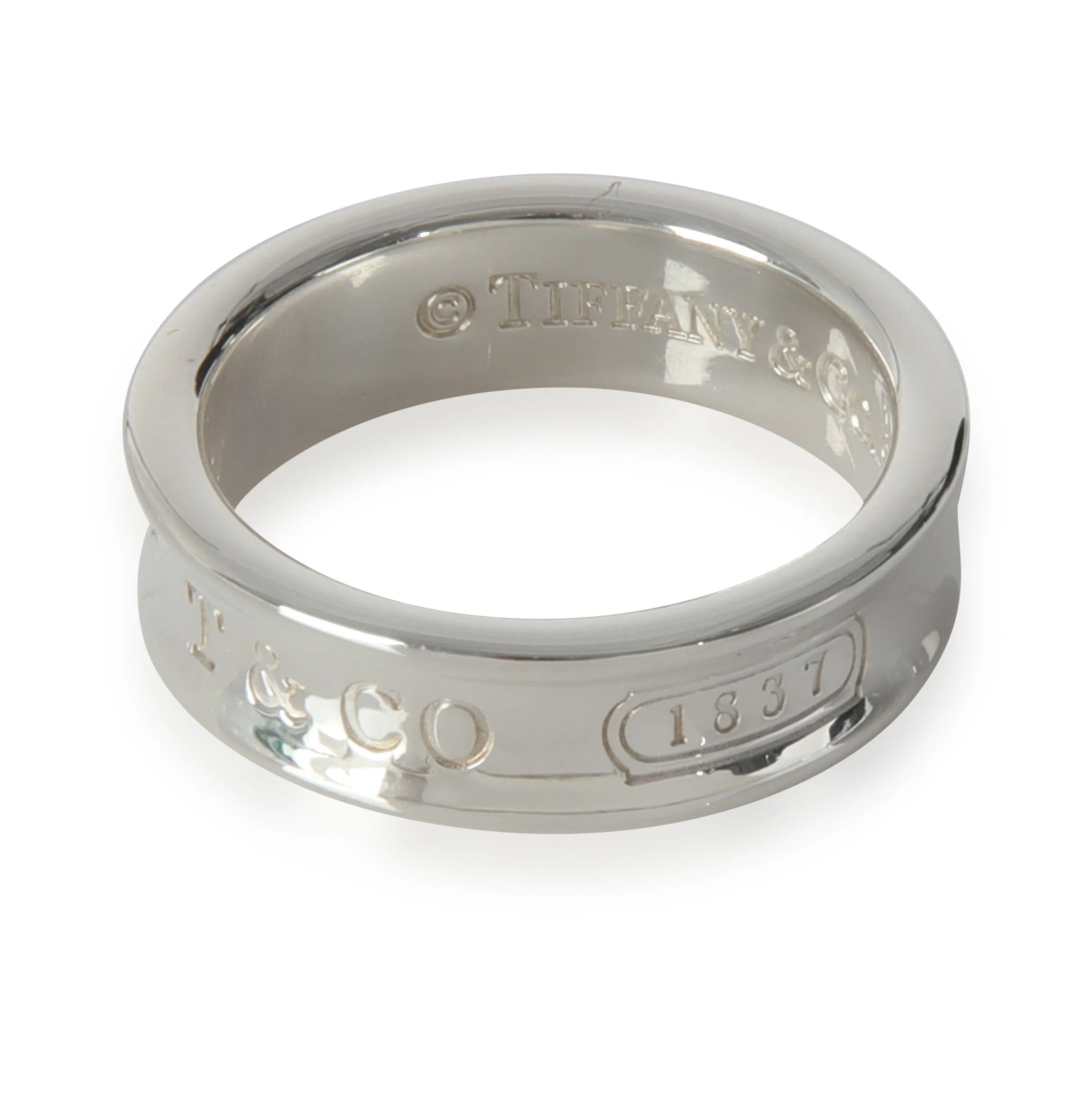 Sterling Silver  1837 Narrow Ring