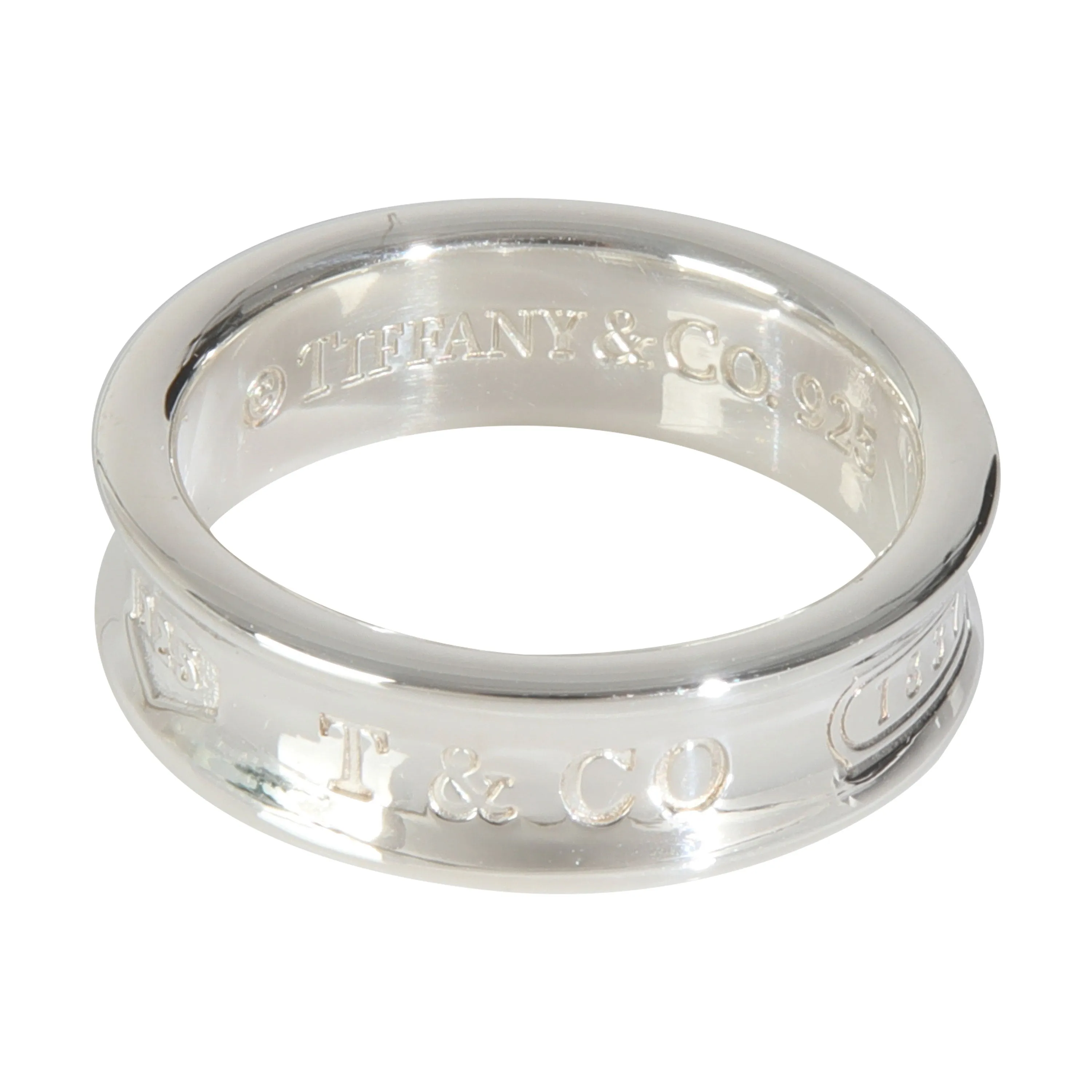 Sterling Silver  1837 Narrow Ring