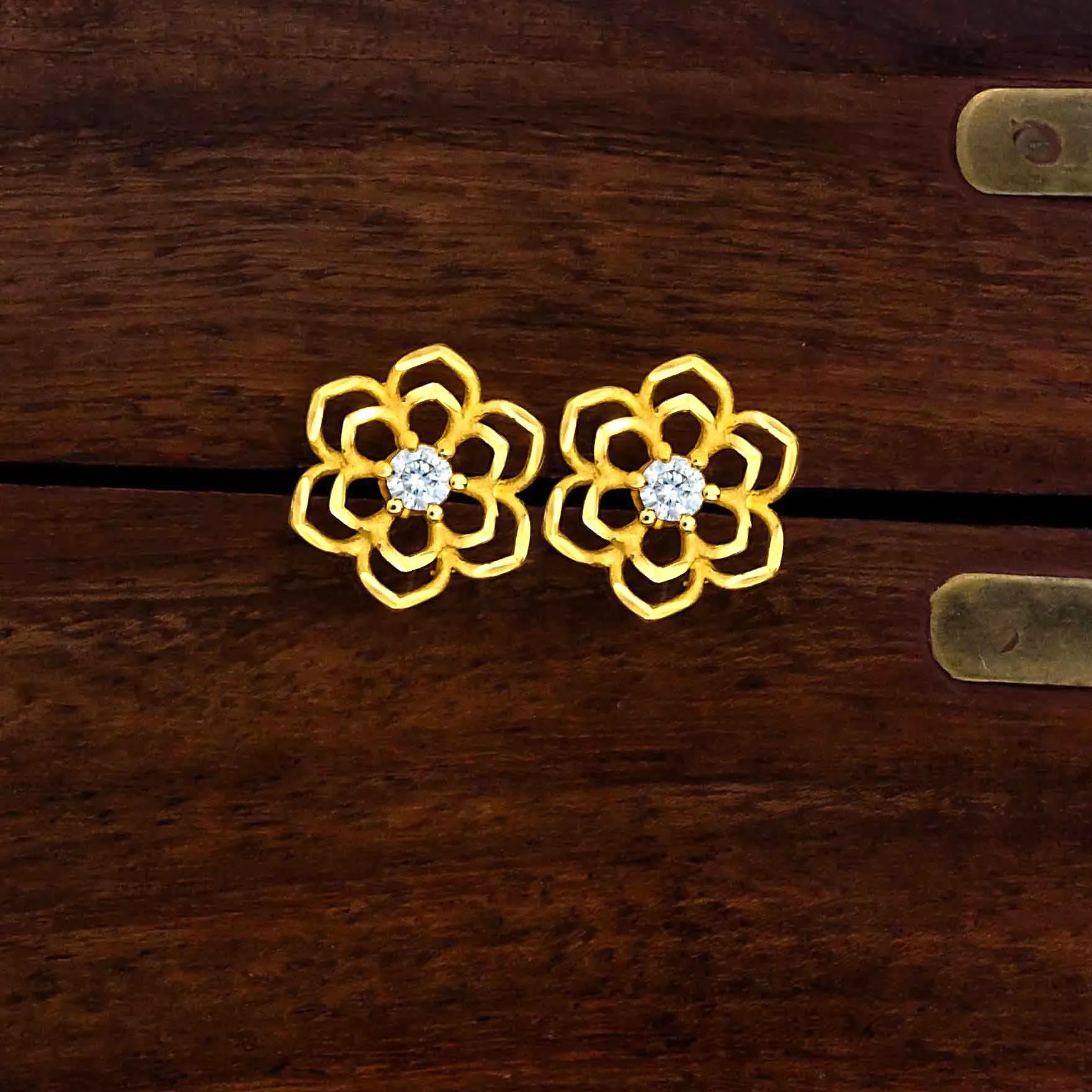 Stone Earring PSST80W-07