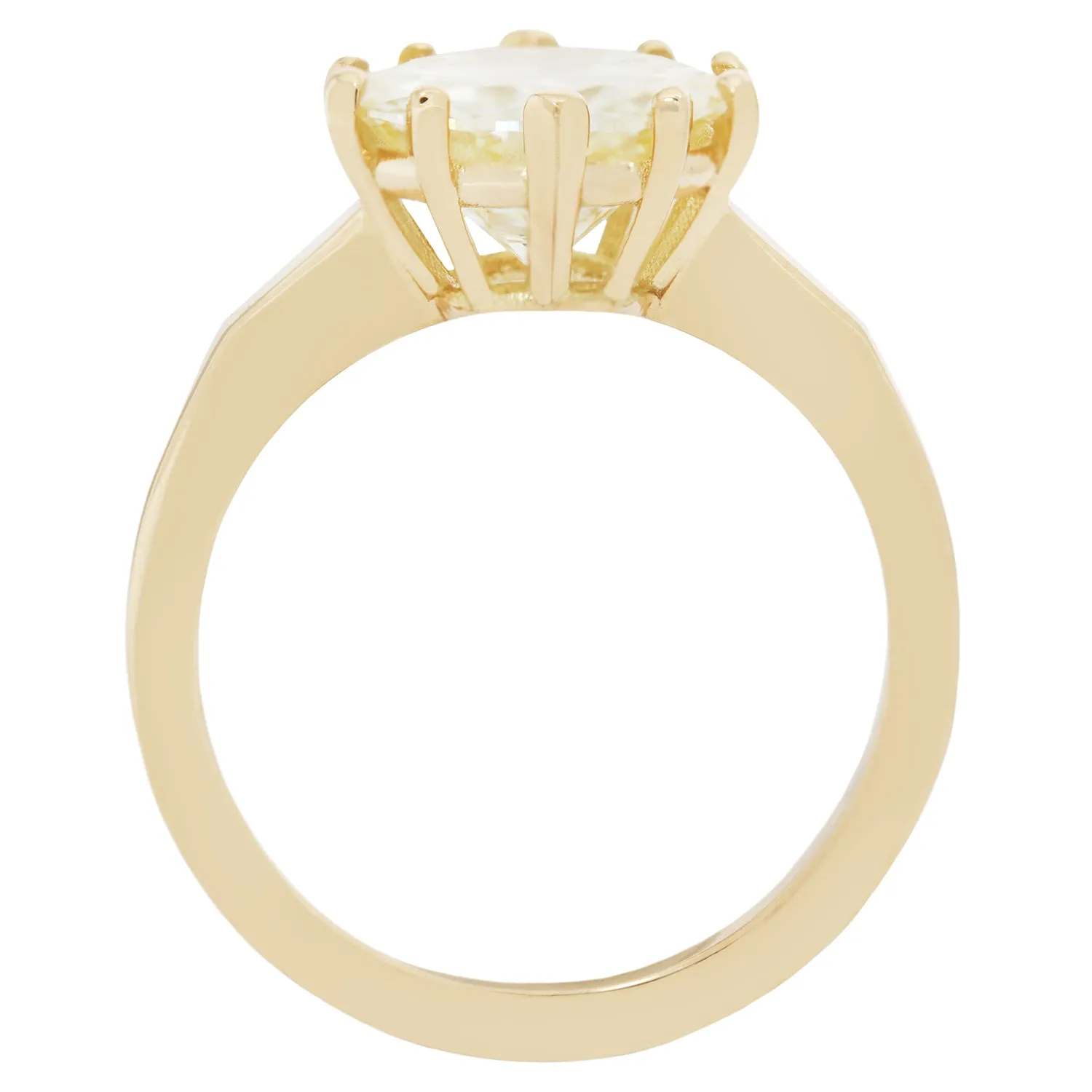 Sunlit Glow Diamond Ring