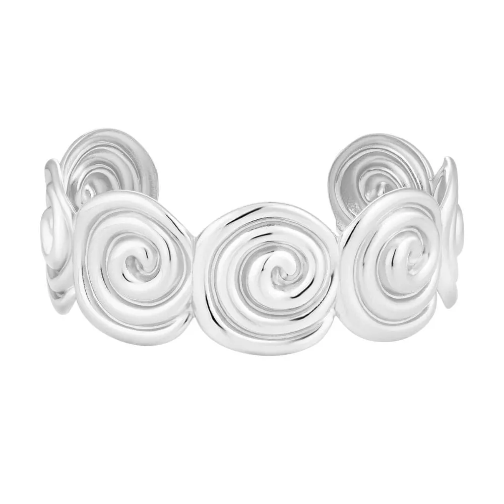Swirl Cuff Bracelet