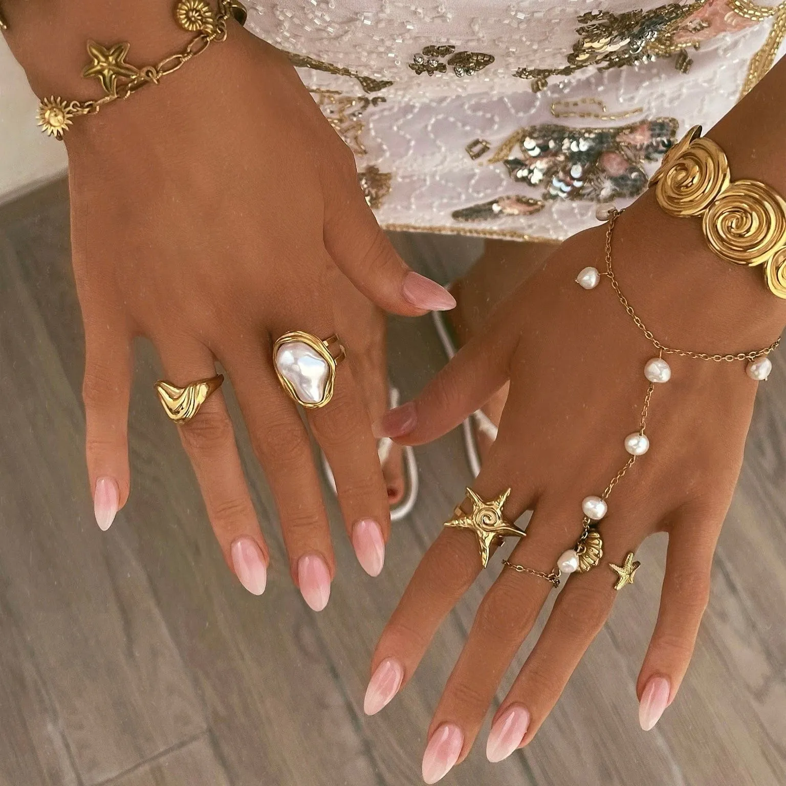 Swirl Cuff Bracelet