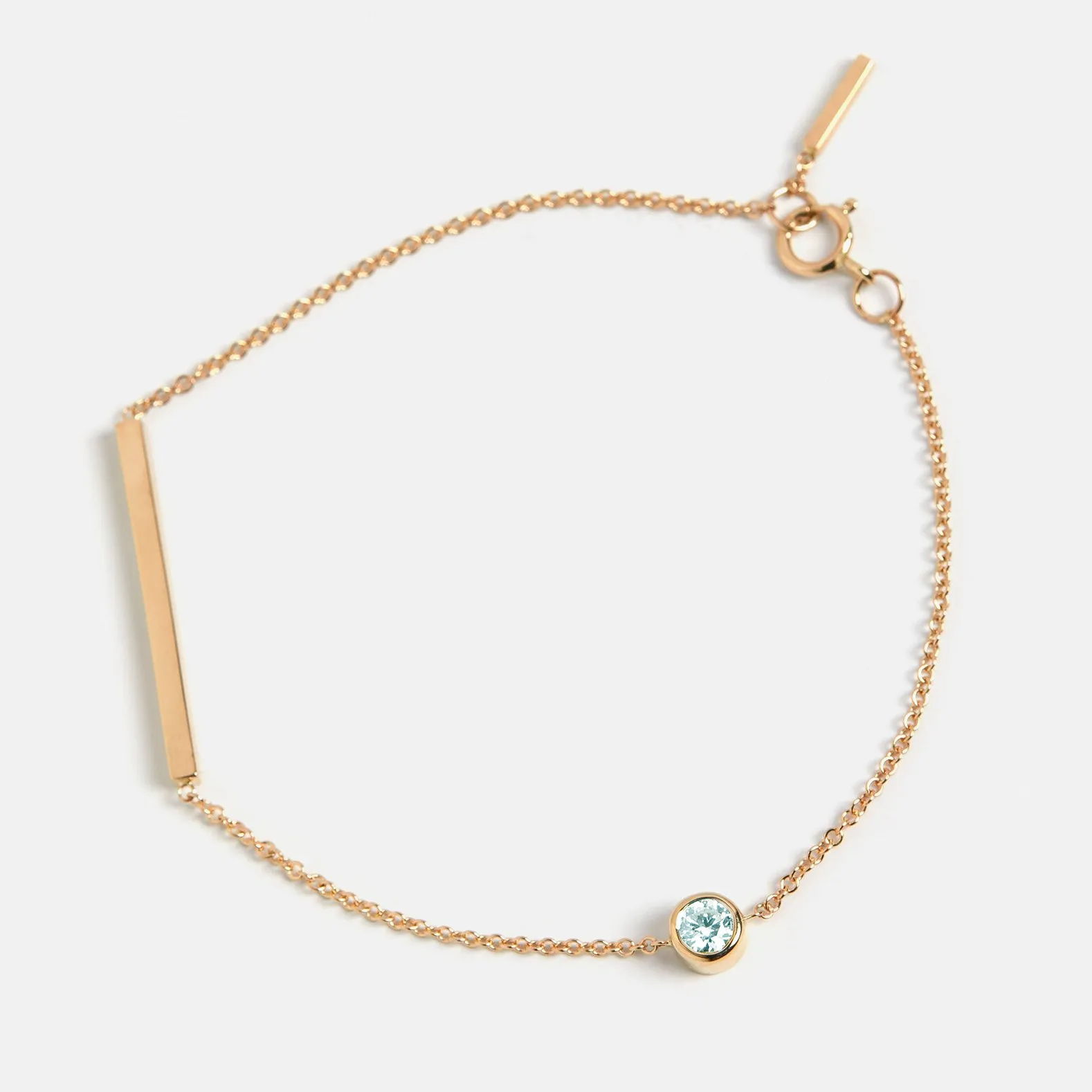 Tali Bracelet with Aquamarine