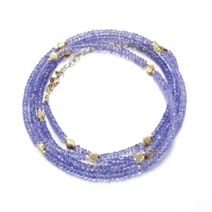 Tanzanite Wrap Bracelet