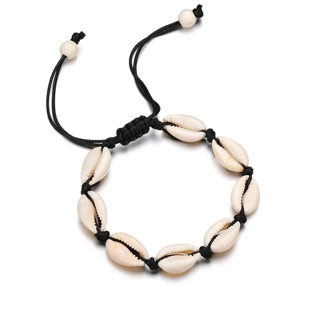 Terreau Kathy Anklets for Women shell Foot Jewelry Summer Beach Barefoot Bracelet ankle on leg  Ankle strap Bohemian Accessories
