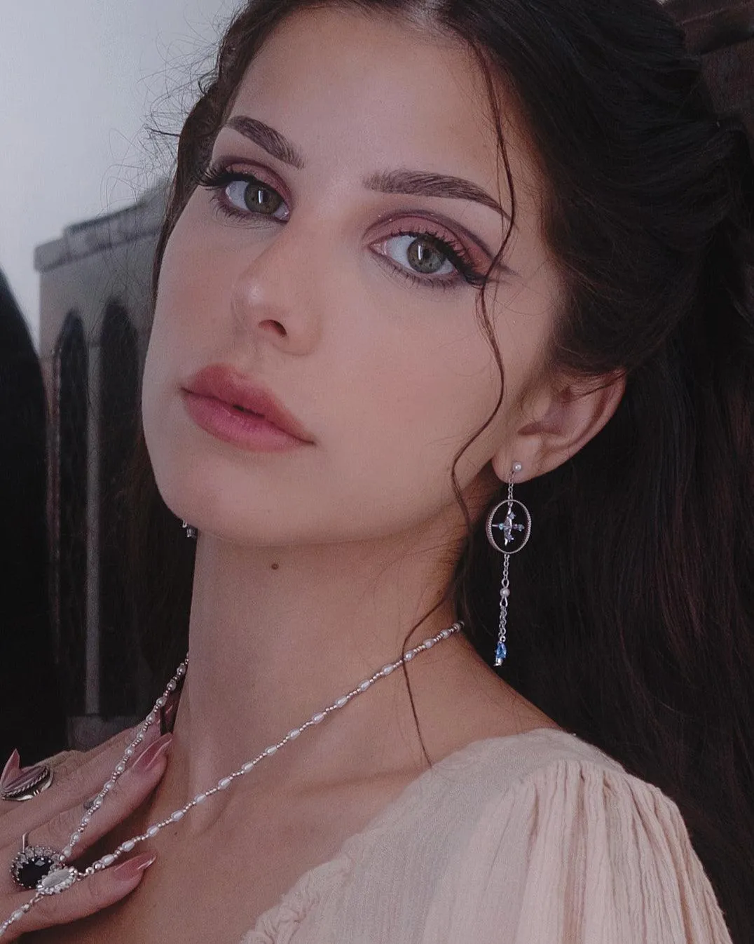 The Star Earrings in Silver