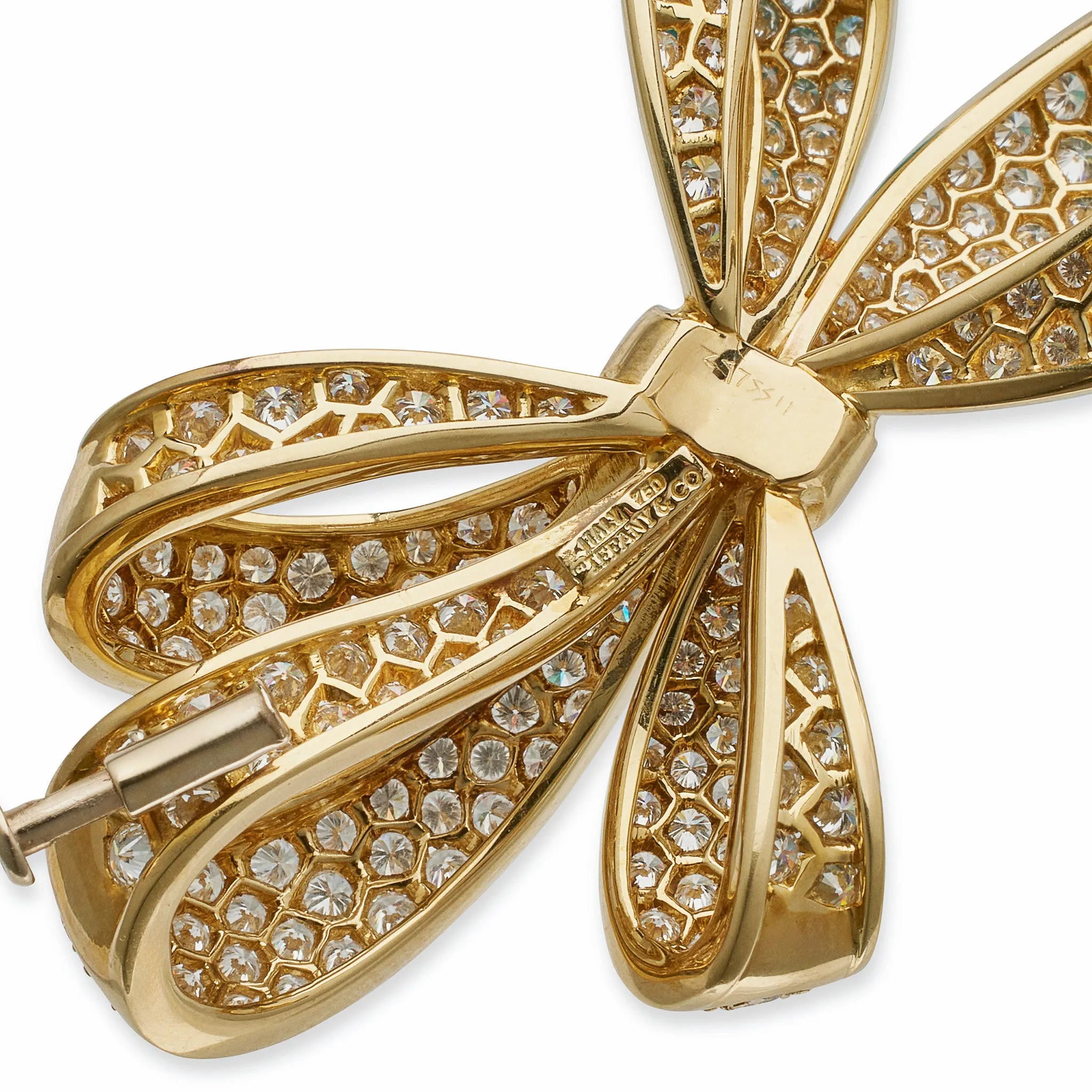 Tiffany & Co. Diamond Bow Brooch