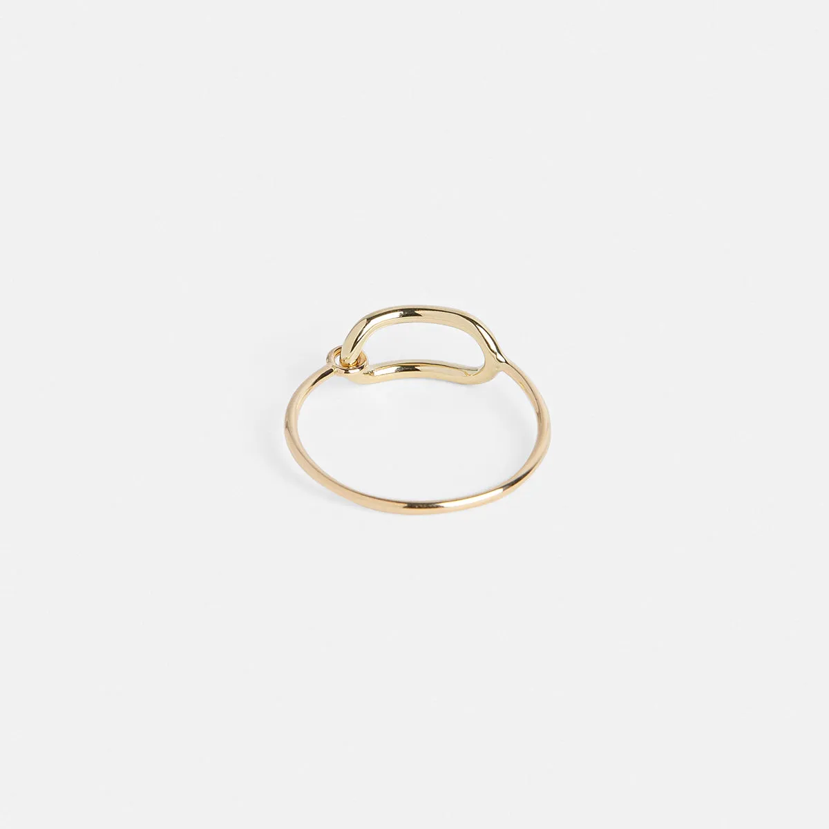 Vel Ring in White Gold