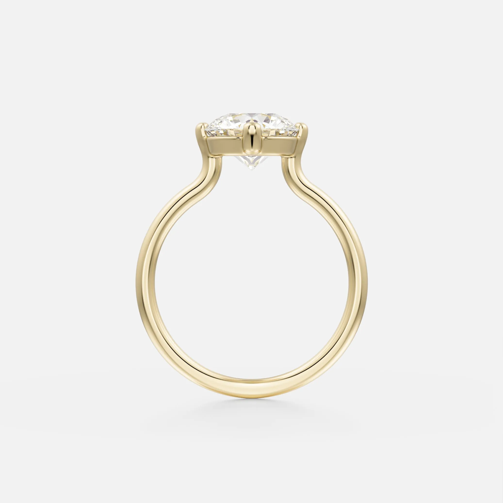 Veli Ring with 2.00ct Natural Diamond in Gold