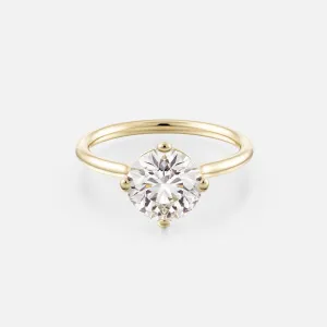 Veli Ring with 2.00ct Natural Diamond in Gold