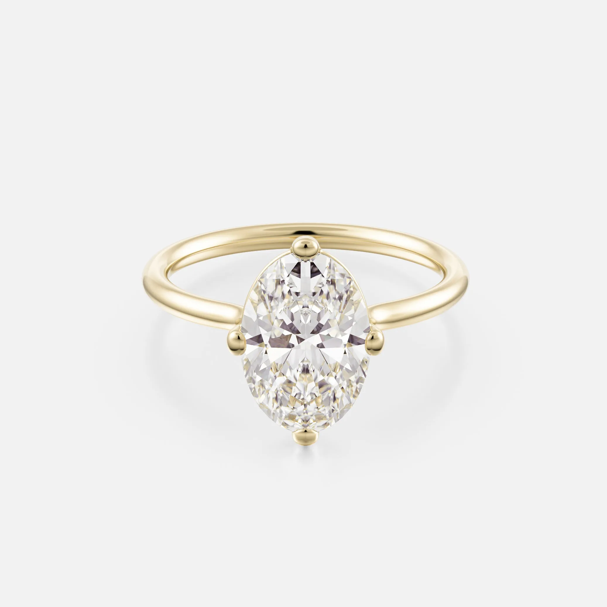 Veli Ring with 2.01ct Natural Diamond in Gold