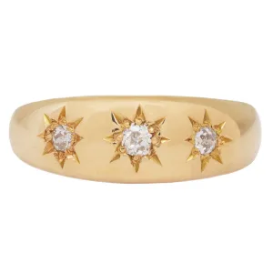 Victorian Diamond Star Ring