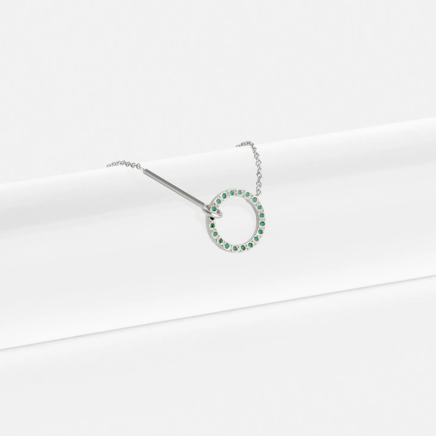 Visata Necklace with Diamonds