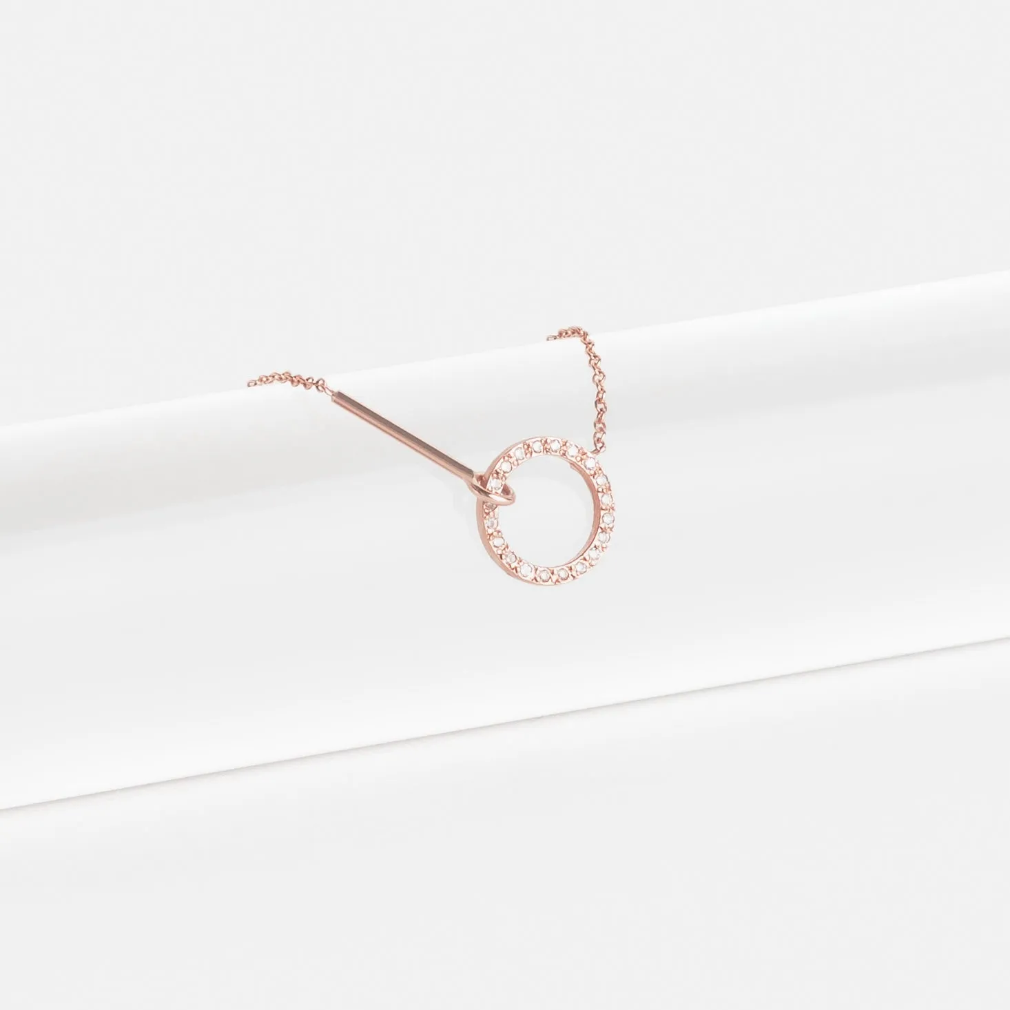 Visata Necklace with Diamonds