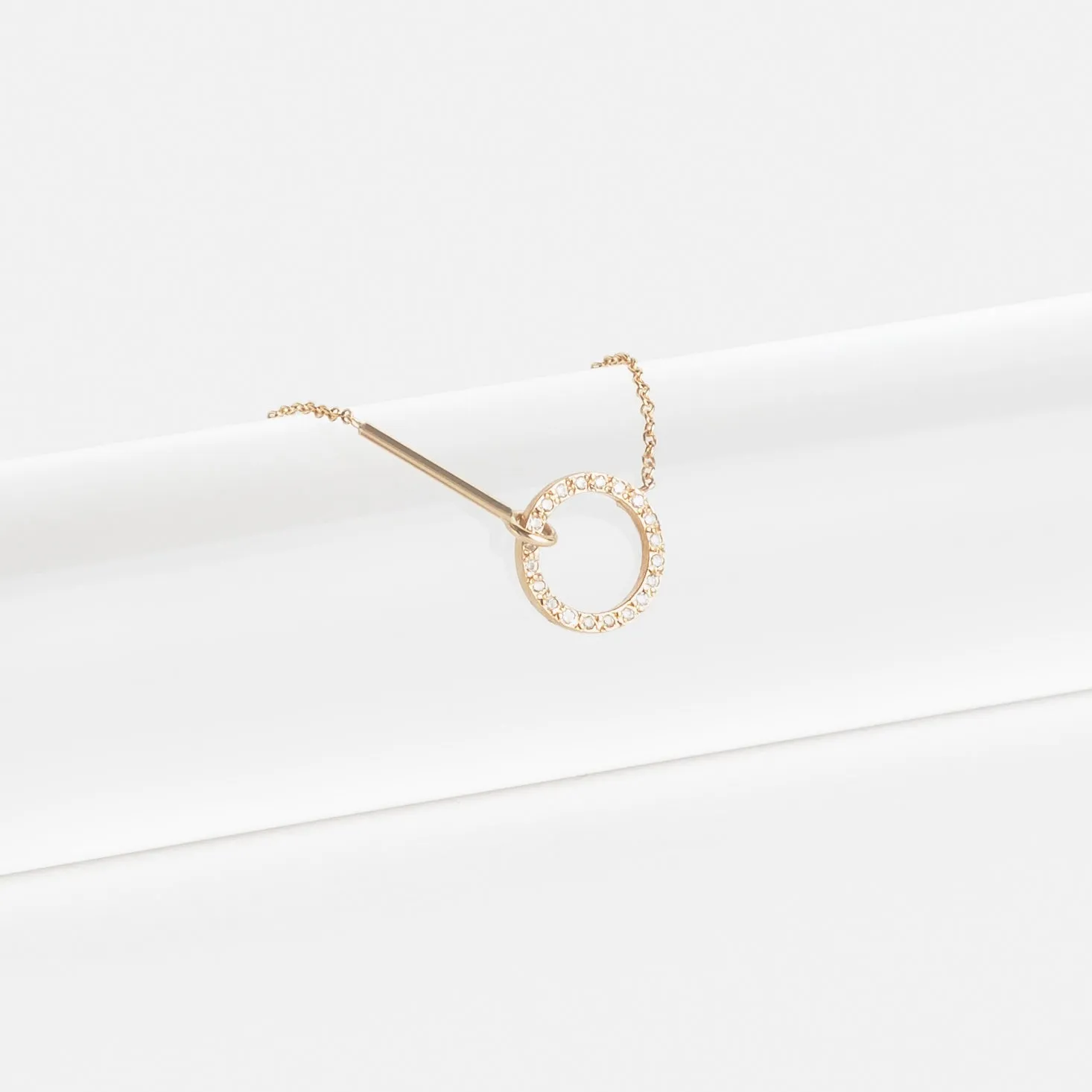 Visata Necklace with Diamonds