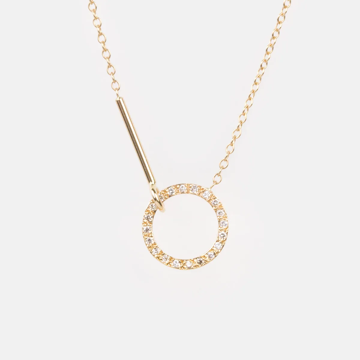 Visata Necklace with Diamonds