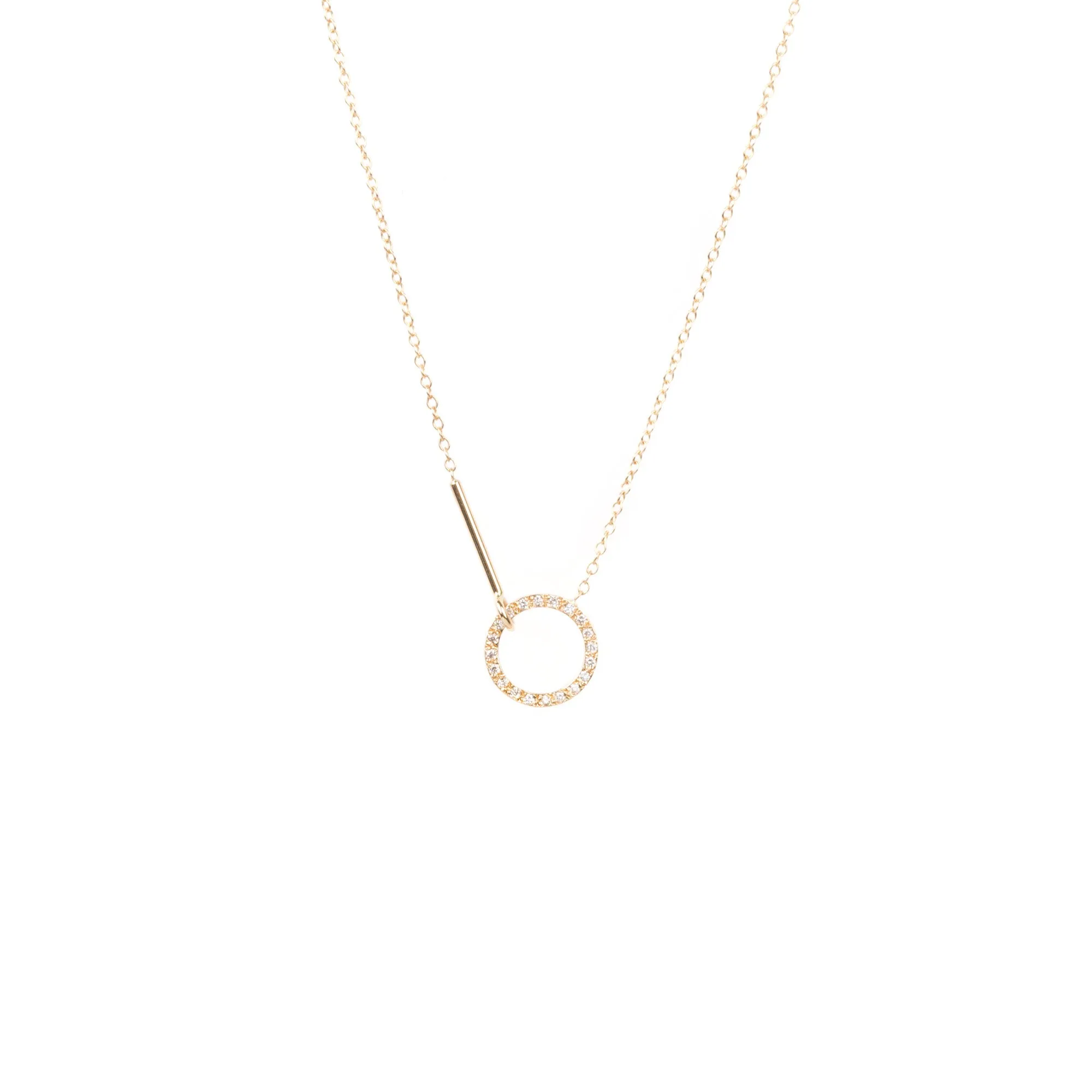 Visata Necklace with Diamonds