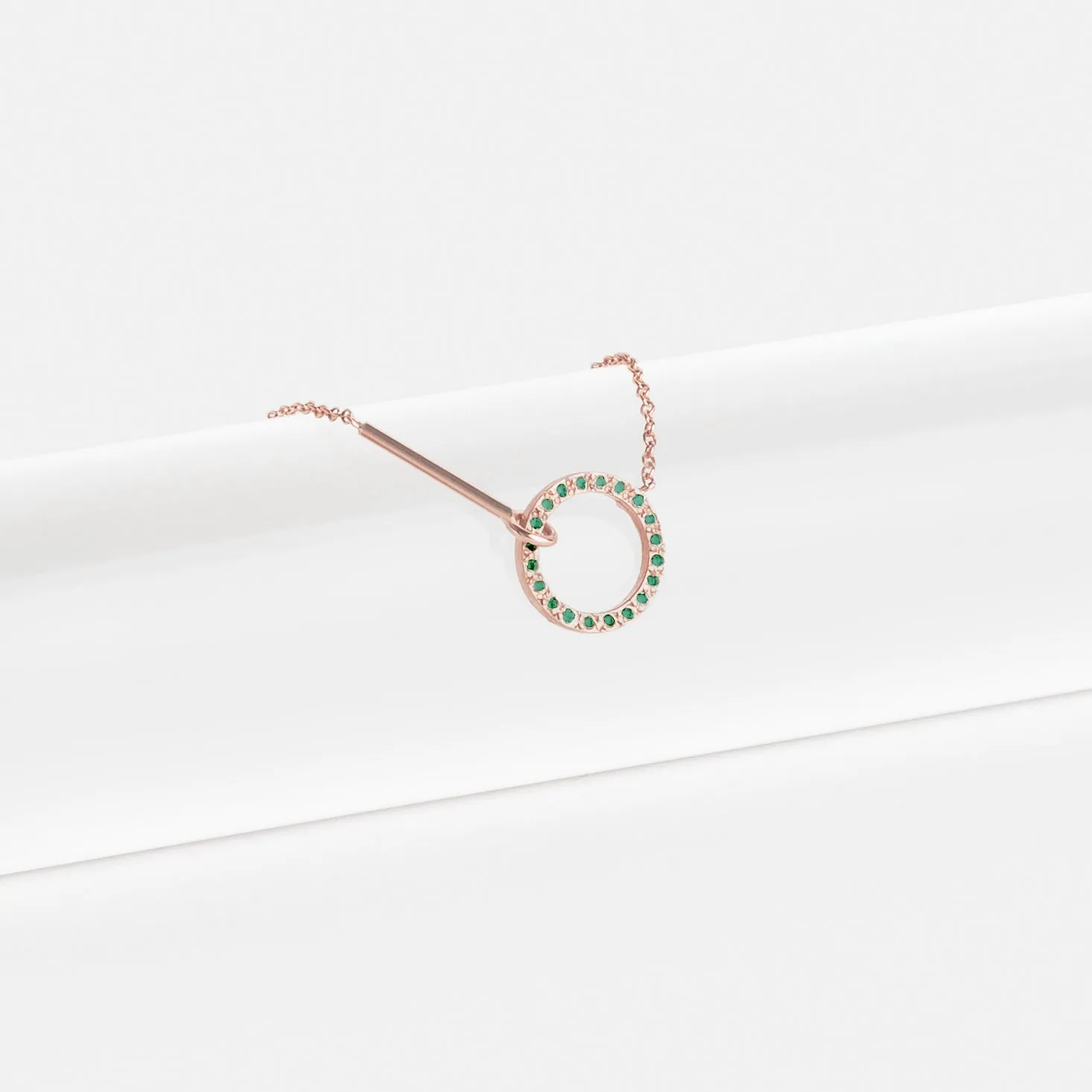 Visata Necklace with Diamonds