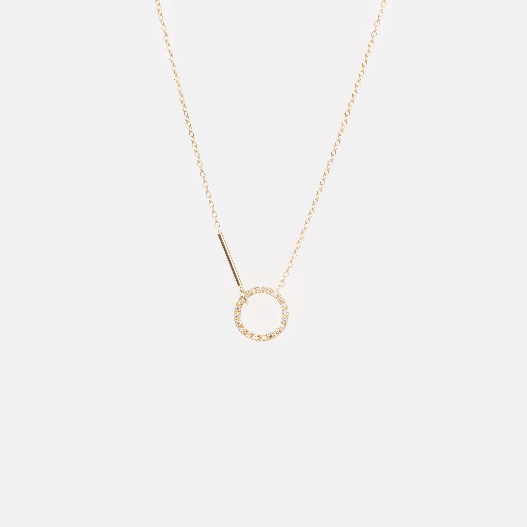 Visata Necklace with Diamonds