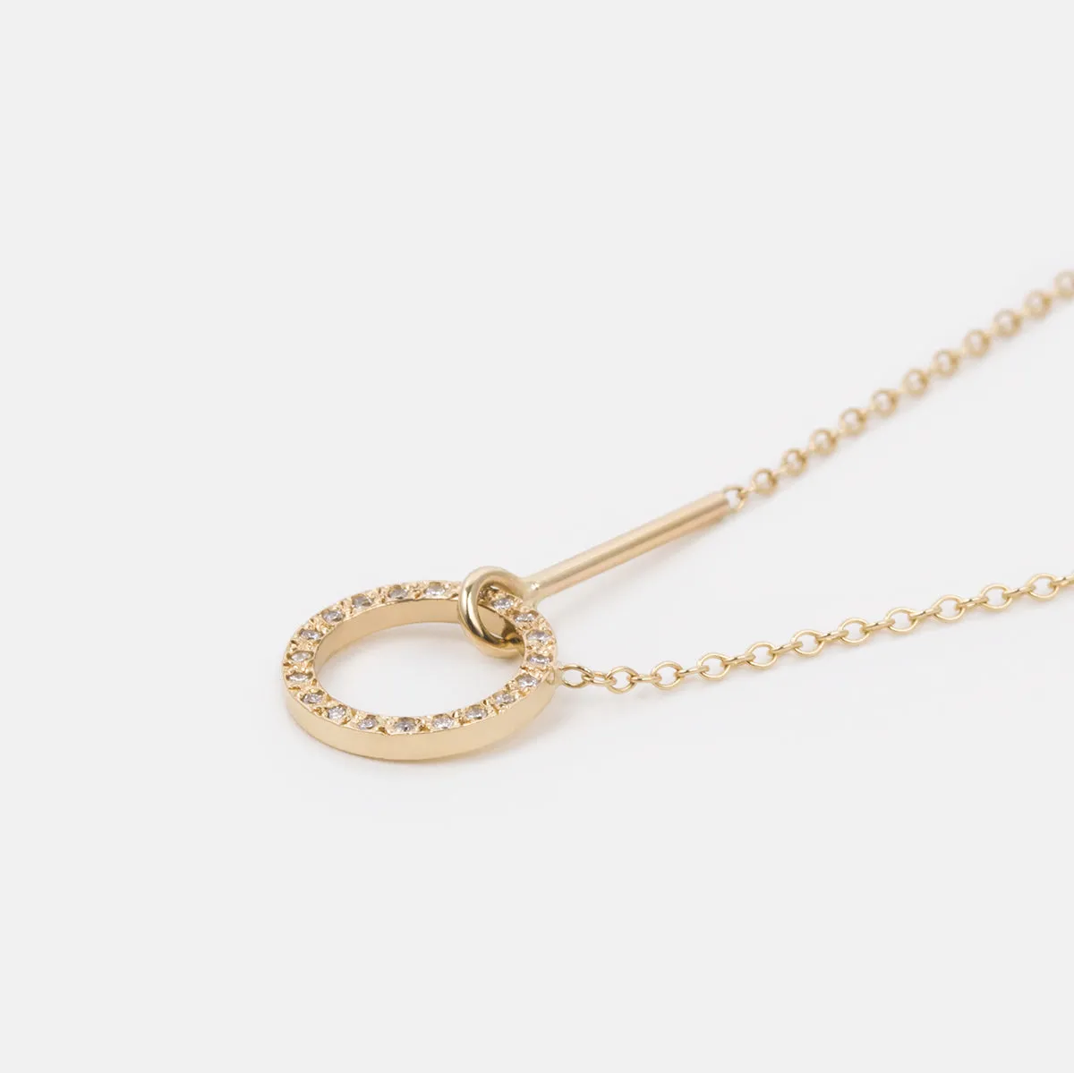 Visata Necklace with Diamonds