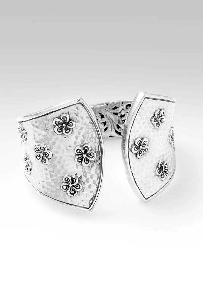 Where Flowers Bloom So Does Hope Tip-to-Tip Bracelet? in Frangipani