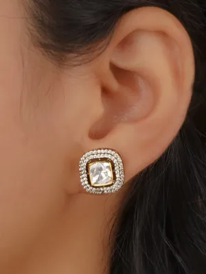 White Color Victorian Earrings - VCSL925-EAR10