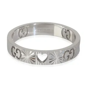 White Gold  Icon Ring