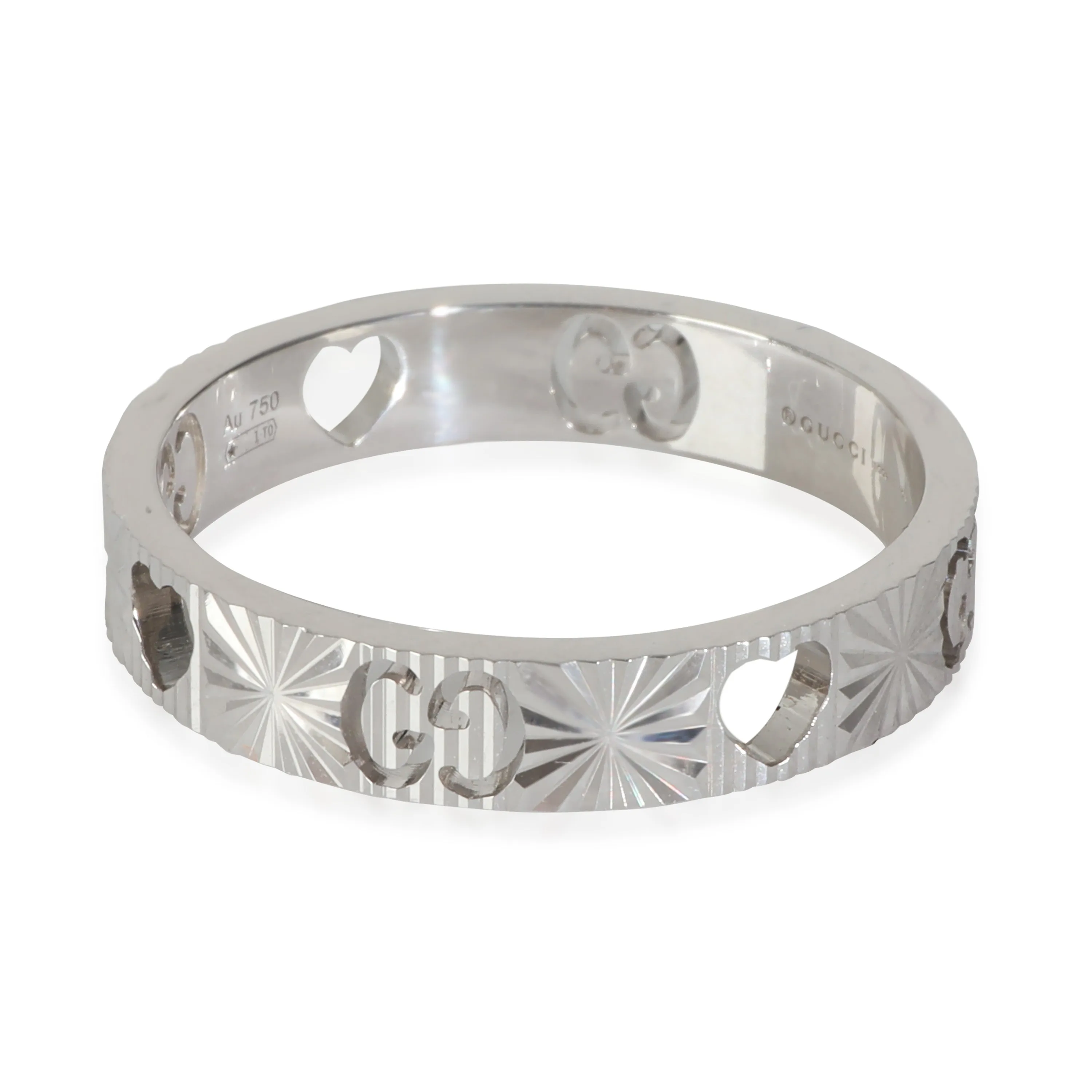 White Gold  Icon Ring